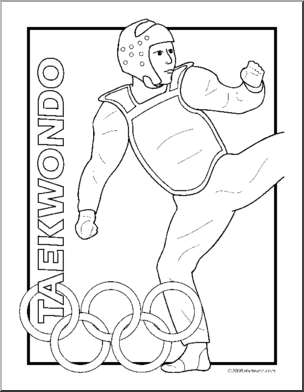 Summer Olympics Coloring Pages
