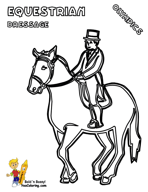 Olympic Sports Coloring Pages