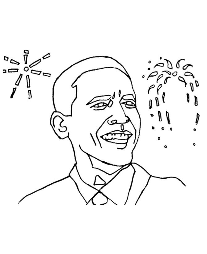 free printable coloring pages of barack obama