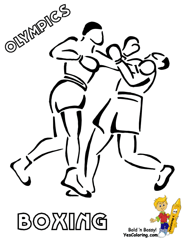 Summer Olympics Coloring Pages