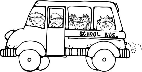 Field Trip Coloring Page