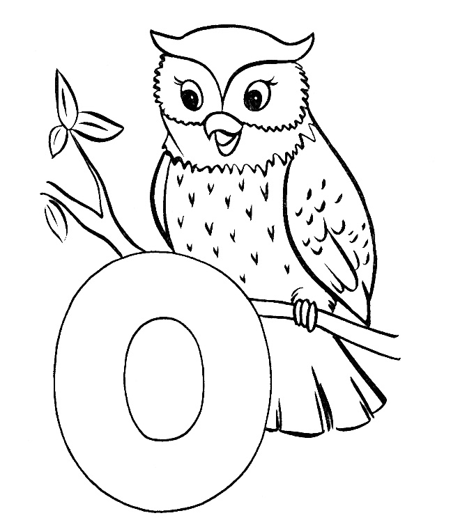Cute Owl Coloring Pages
