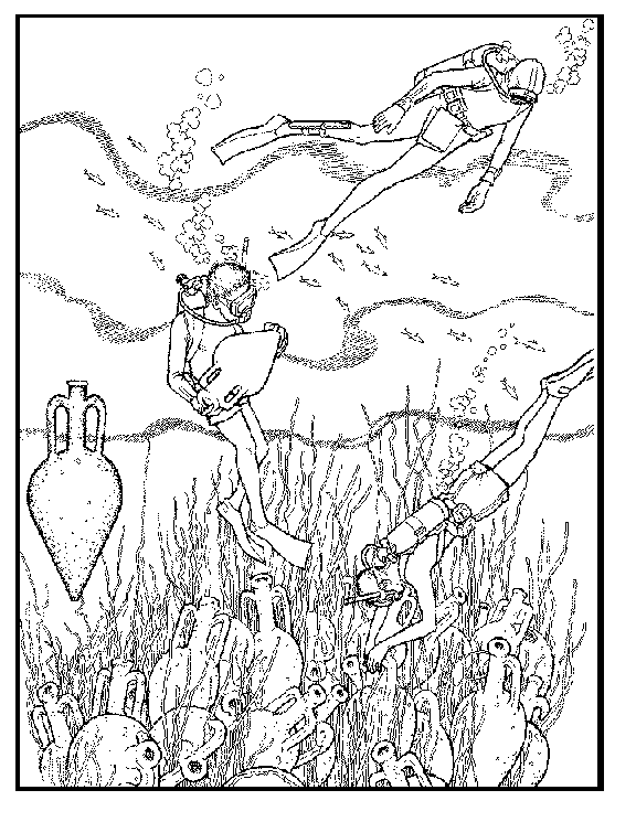 Underwater Adult Coloring Pages