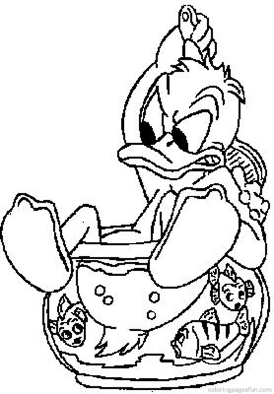 Bath Coloring Pages