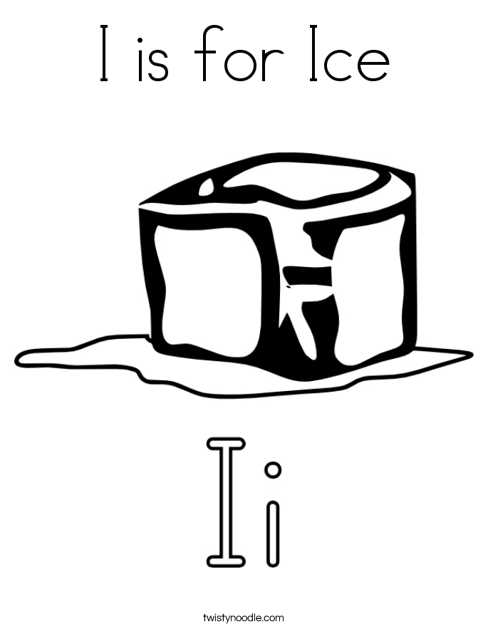 Ice Coloring Pages