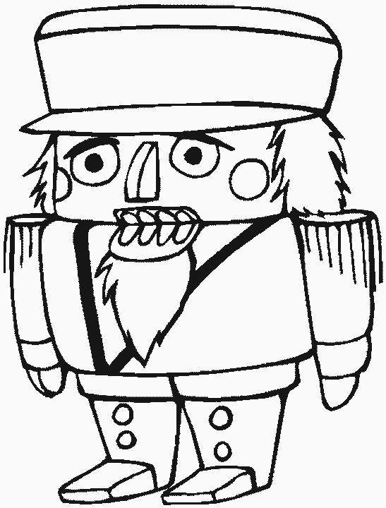 Christmas Nutcracker Coloring Pages