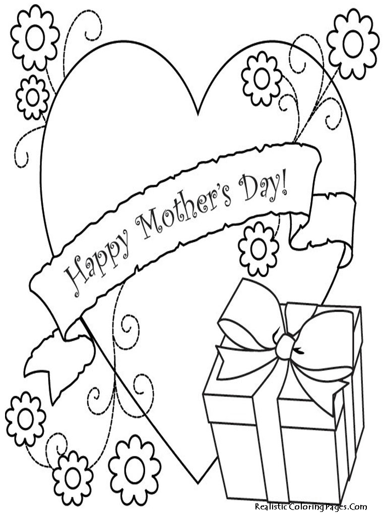 Free Printable Mother's Day Coloring Pages
