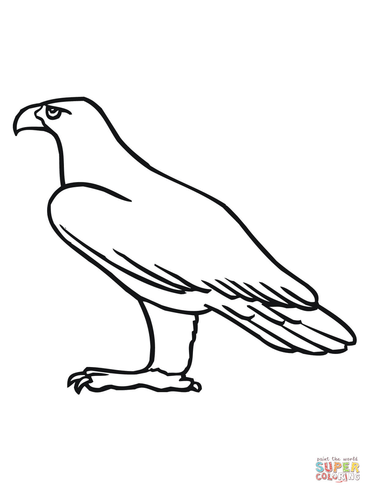 Golden Eagle Coloring Pages