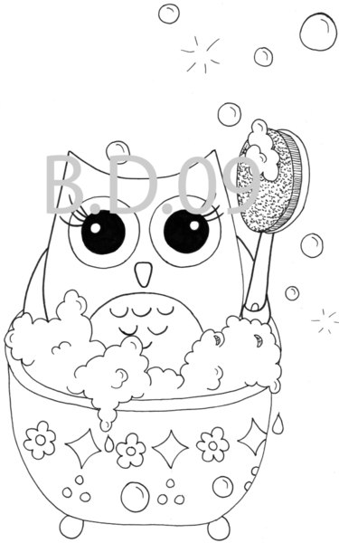 Cute Owl Coloring Pages Printable