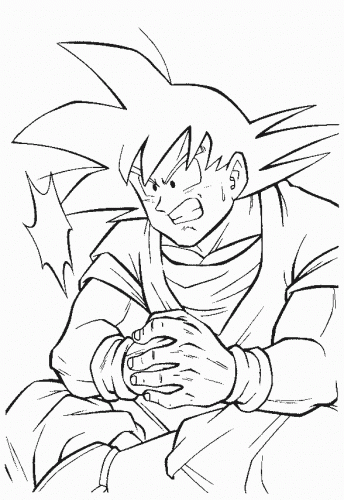 Goku Coloring Pages