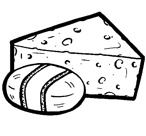 Dairy Products Coloring Pages
