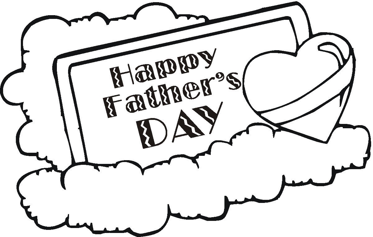 Father's Day Coloring Pages for Kids
