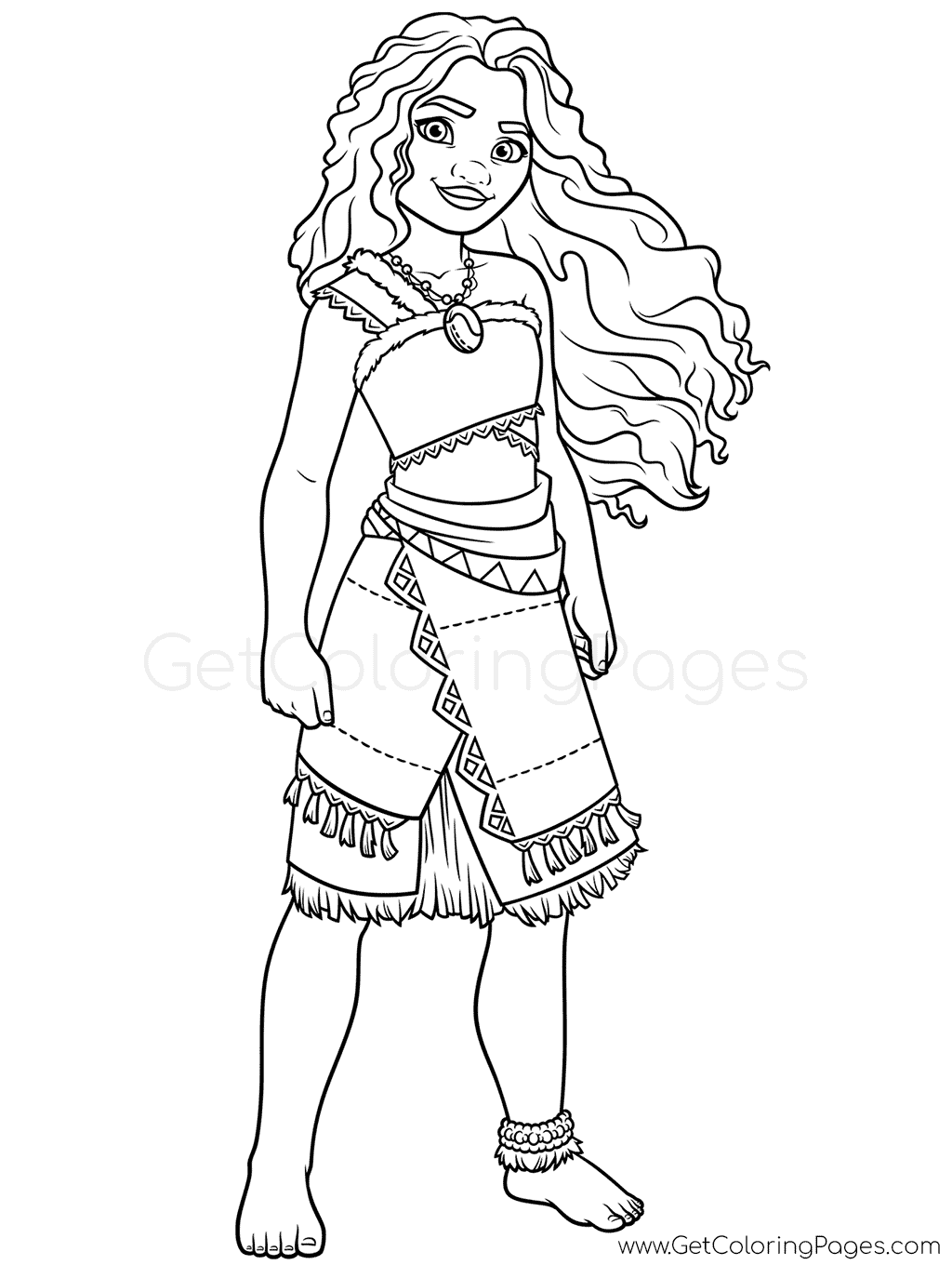 moana 2 coloring pages