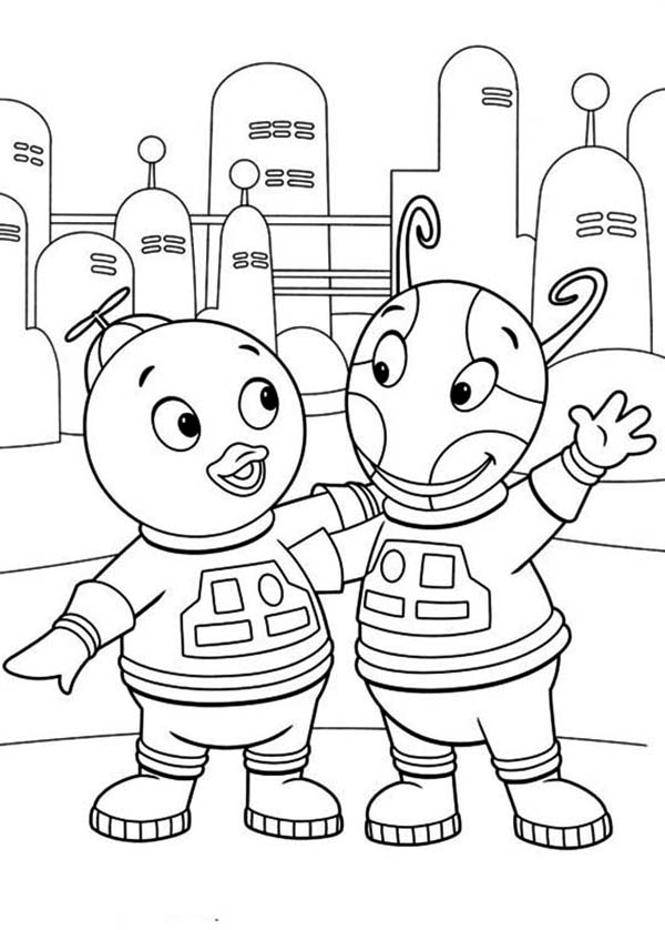 Backyardigans Coloring Pages