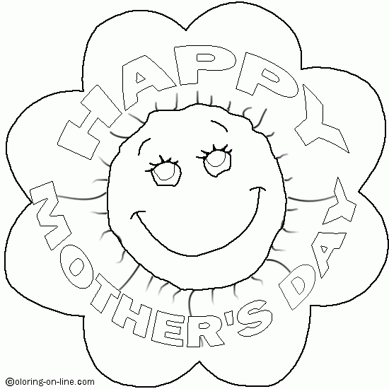 Free Mother's Day Coloring Pages