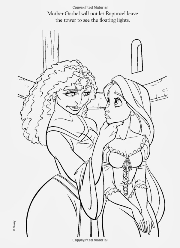 Tangled Printable Coloring Pages