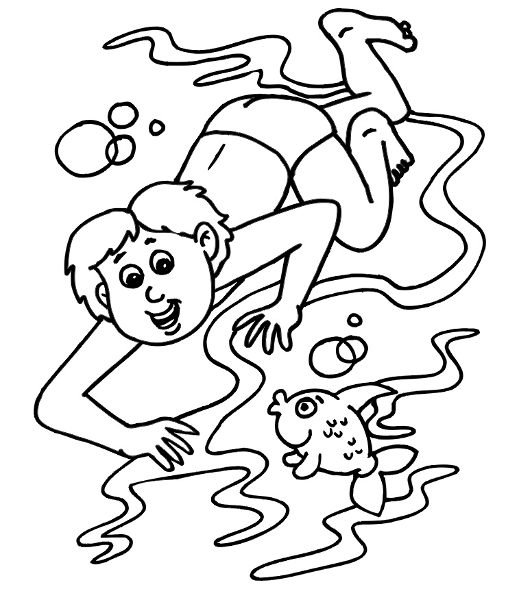 Free Printable Summer Coloring Pages for Kids