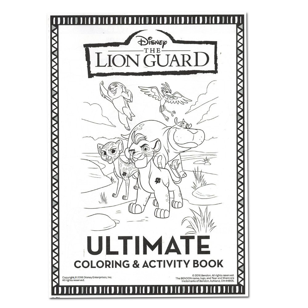 Lion Guard Ultimate Coloring
