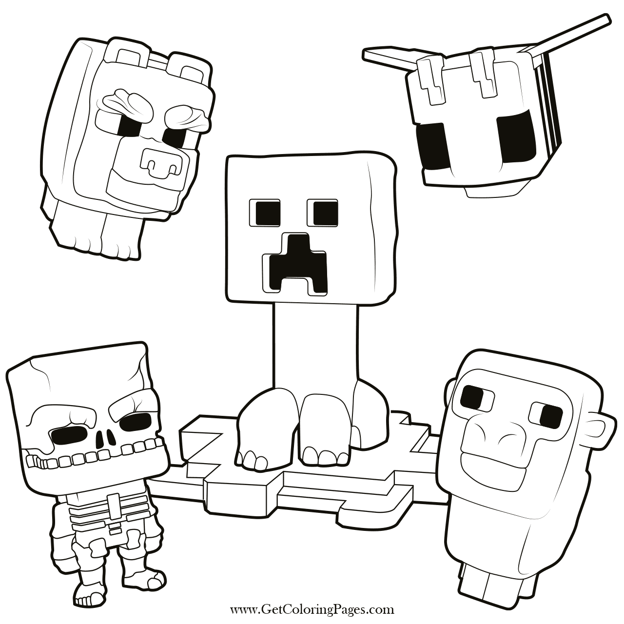minecraft movie coloring pages
