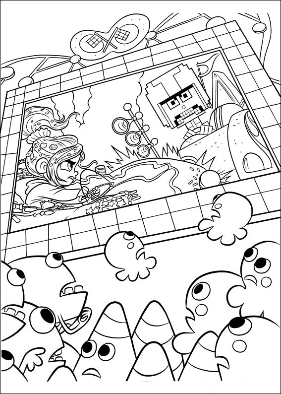 Wreck-It Ralph Coloring Pages