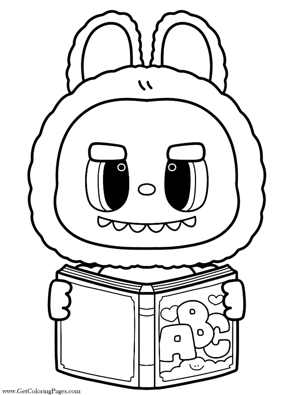 labubu coloring pages