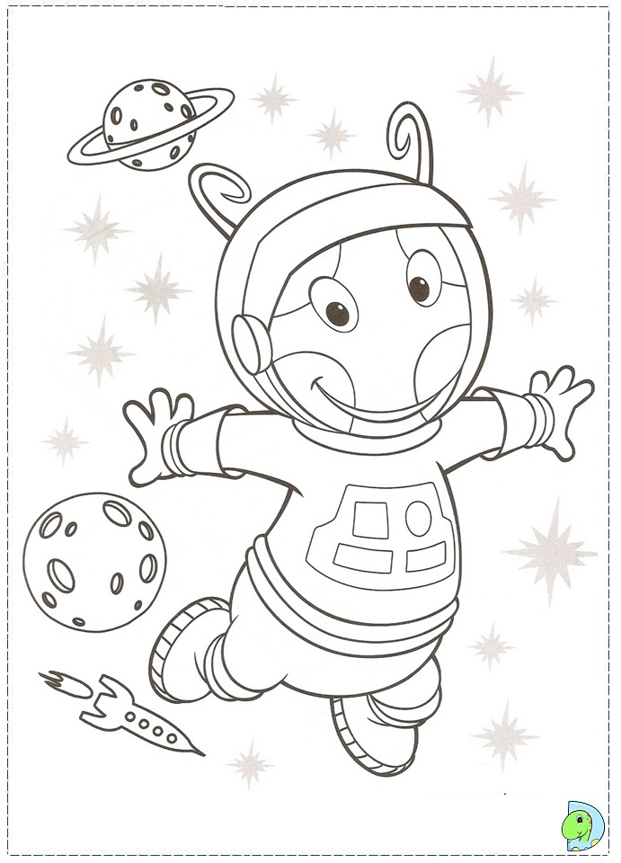 Backyardigans Coloring Pages to Print