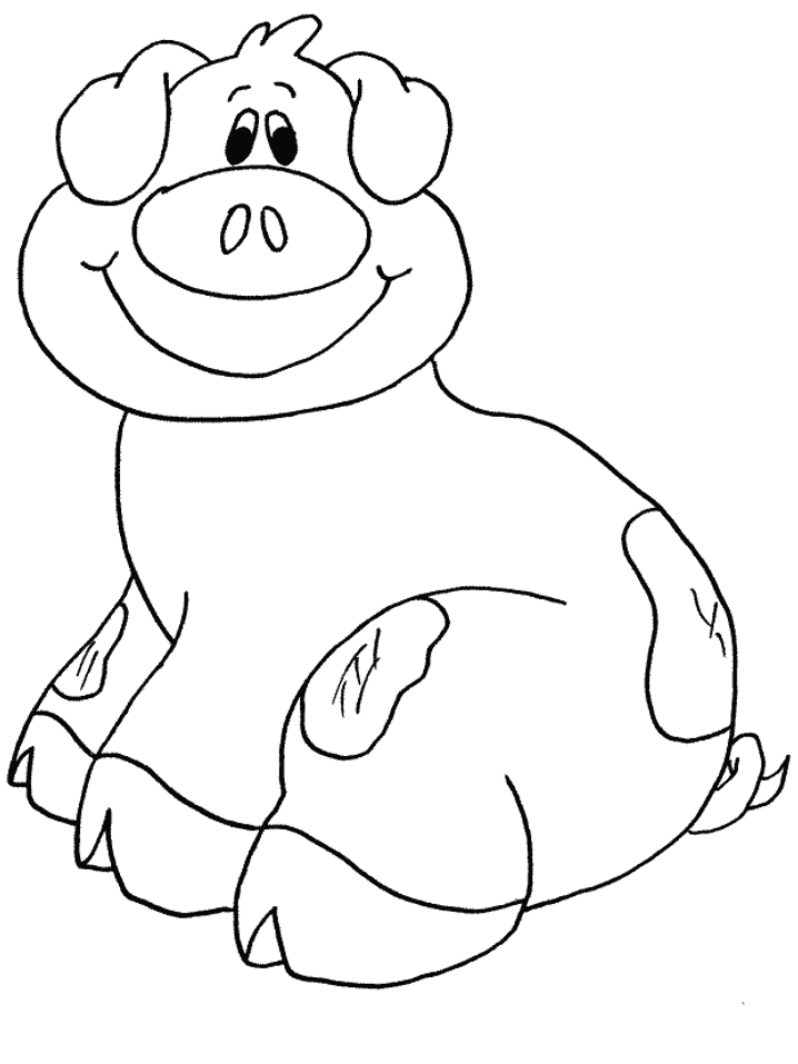 Pig Coloring Pages